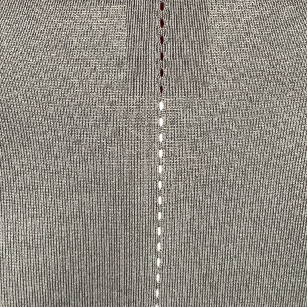 M.MLaFleur Black Knit Sweater Jacket S Perforated Back - Picture 4 of 8